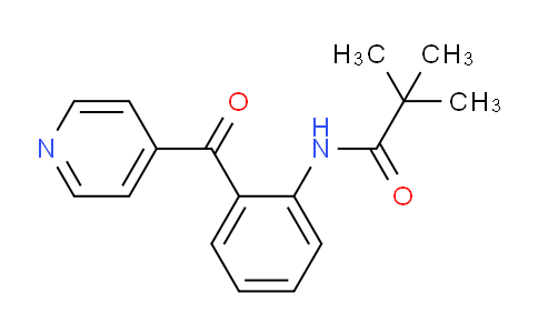 CAS No. 280568-14-1, N-(2-Isonicotinoylphenyl)pivalamide