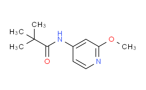CAS No. 898561-71-2, N-(2-Methoxypyridin-4-yl)pivalamide