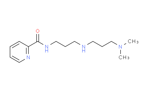 CAS No. 510764-56-4, N-(3-((3-(Dimethylamino)propyl)amino)propyl)picolinamide