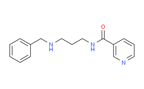 CAS No. 435345-20-3, N-(3-(Benzylamino)propyl)nicotinamide