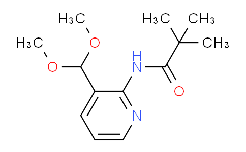 CAS No. 824429-53-0, N-(3-(Dimethoxymethyl)pyridin-2-yl)pivalamide