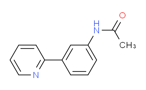CAS No. 184173-97-5, N-(3-(Pyridin-2-yl)phenyl)acetamide
