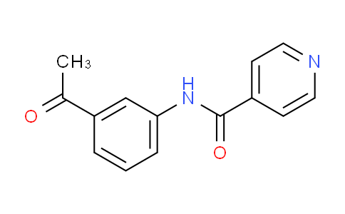 CAS No. 87060-71-7, N-(3-Acetylphenyl)isonicotinamide