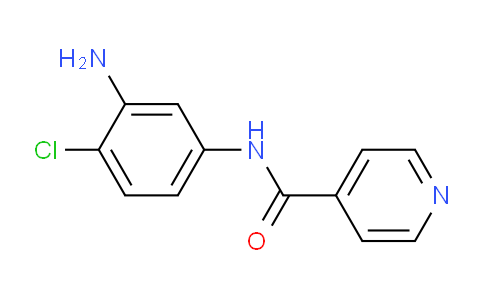 CAS No. 926271-20-7, N-(3-Amino-4-chlorophenyl)isonicotinamide
