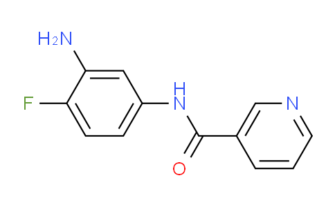 CAS No. 926241-61-4, N-(3-Amino-4-fluorophenyl)nicotinamide