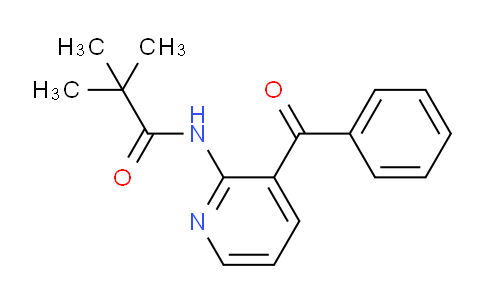 CAS No. 125867-32-5, N-(3-Benzoylpyridin-2-yl)pivalamide