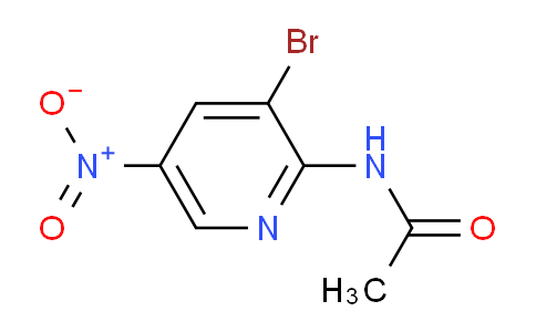 CAS No. 1065074-93-2, N-(3-Bromo-5-nitropyridin-2-yl)acetamide
