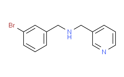 CAS No. 436096-90-1, N-(3-Bromobenzyl)-1-(pyridin-3-yl)methanamine