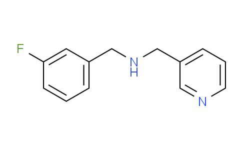 CAS No. 500221-73-8, N-(3-Fluorobenzyl)-1-(pyridin-3-yl)methanamine