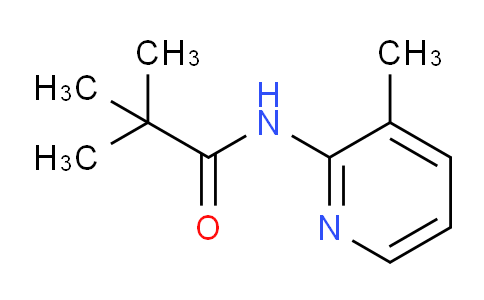 CAS No. 86847-66-7, N-(3-Methylpyridin-2-yl)pivalamide