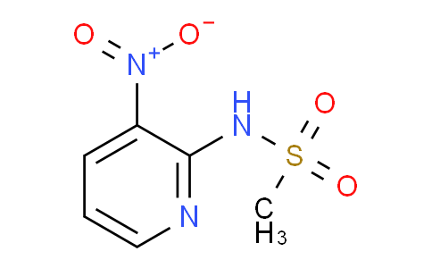 CAS No. 1820716-87-7, N-(3-Nitropyridin-2-yl)methanesulfonamide