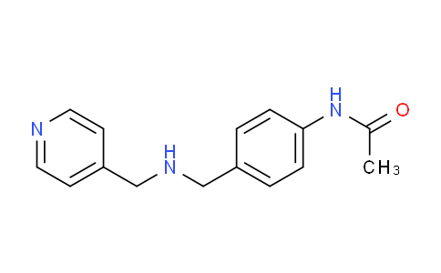 CAS No. 680185-79-9, N-(4-(((Pyridin-4-ylmethyl)amino)methyl)phenyl)acetamide