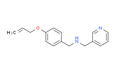 CAS No. 774190-49-7, N-(4-(Allyloxy)benzyl)-1-(pyridin-3-yl)methanamine