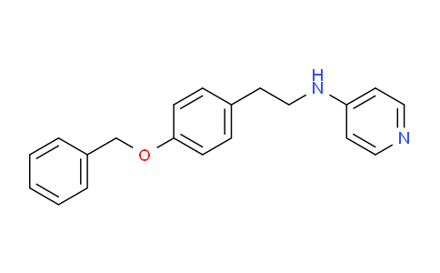 CAS No. 212506-01-9, N-(4-(Benzyloxy)phenethyl)pyridin-4-amine