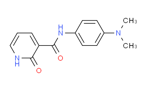 CAS No. 923208-09-7, N-(4-(Dimethylamino)phenyl)-2-oxo-1,2-dihydropyridine-3-carboxamide
