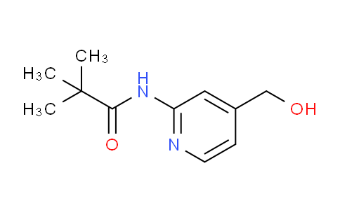 CAS No. 551950-45-9, N-(4-(Hydroxymethyl)pyridin-2-yl)pivalamide