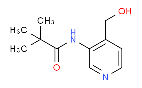 CAS No. 653584-64-6, N-(4-(Hydroxymethyl)pyridin-3-yl)pivalamide