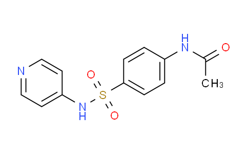CAS No. 326902-03-8, N-(4-(N-(Pyridin-4-yl)sulfamoyl)phenyl)acetamide