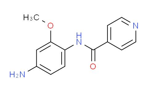 CAS No. 552814-15-0, N-(4-Amino-2-methoxyphenyl)isonicotinamide
