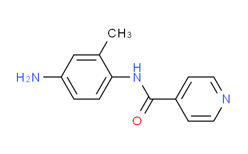 CAS No. 33974-32-2, N-(4-Amino-2-methylphenyl)isonicotinamide