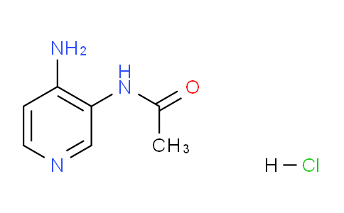 CAS No. 676464-96-3, N-(4-Aminopyridin-3-yl)acetamide hydrochloride