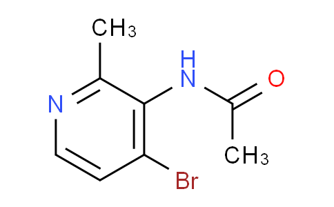 CAS No. 1350648-86-0, N-(4-Bromo-2-methylpyridin-3-yl)acetamide