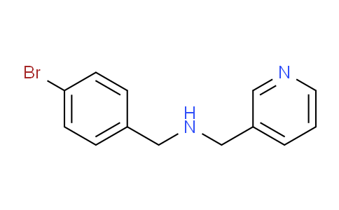 CAS No. 510723-60-1, N-(4-Bromobenzyl)-1-(pyridin-3-yl)methanamine