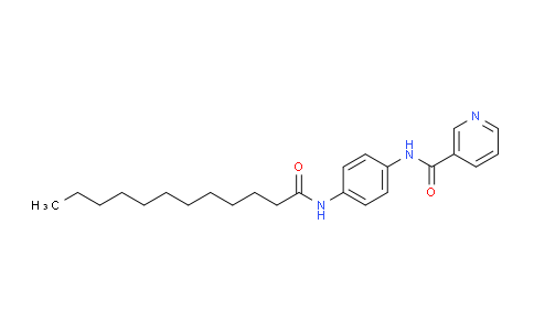 CAS No. 337935-65-6, N-(4-Dodecanamidophenyl)nicotinamide