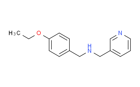 CAS No. 510723-57-6, N-(4-Ethoxybenzyl)-1-(pyridin-3-yl)methanamine