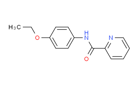 CAS No. 14888-39-2, N-(4-Ethoxyphenyl)picolinamide