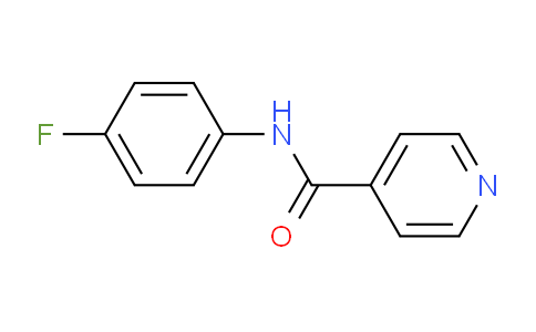 CAS No. 68279-93-6, N-(4-Fluorophenyl)isonicotinamide