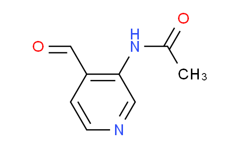 CAS No. 1124194-63-3, N-(4-Formylpyridin-3-yl)acetamide