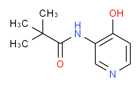 CAS No. 540497-47-0, N-(4-Hydroxypyridin-3-yl)pivalamide