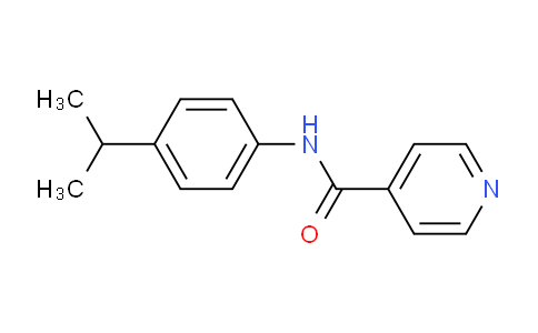 CAS No. 353782-77-1, N-(4-Isopropylphenyl)isonicotinamide