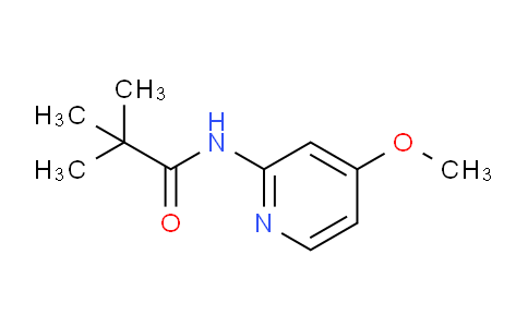 CAS No. 898561-60-9, N-(4-Methoxypyridin-2-yl)pivalamide