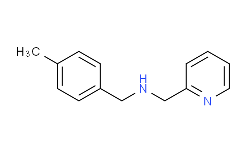 CAS No. 626210-29-5, N-(4-Methylbenzyl)-1-(pyridin-2-yl)methanamine