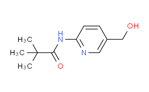 CAS No. 882016-49-1, N-(5-(Hydroxymethyl)pyridin-2-yl)pivalamide