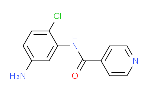 CAS No. 1082186-72-8, N-(5-Amino-2-chlorophenyl)isonicotinamide