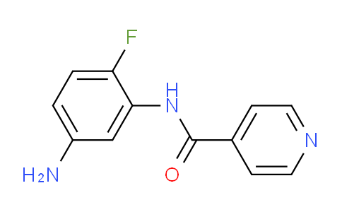 CAS No. 926227-20-5, N-(5-Amino-2-fluorophenyl)isonicotinamide