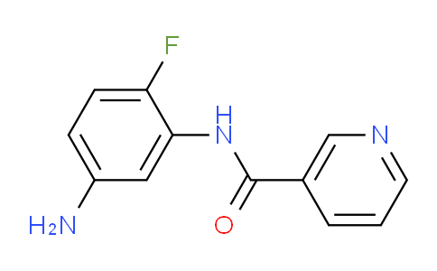 CAS No. 926241-83-0, N-(5-Amino-2-fluorophenyl)nicotinamide