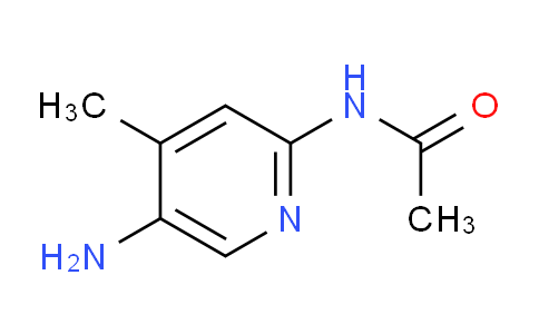 CAS No. 475060-18-5, N-(5-Amino-4-methylpyridin-2-yl)acetamide