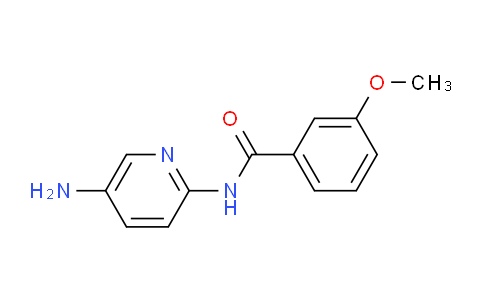 CAS No. 917749-88-3, N-(5-Aminopyridin-2-yl)-3-methoxybenzamide