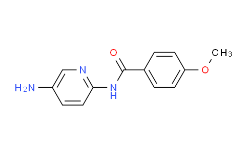 CAS No. 917750-39-1, N-(5-Aminopyridin-2-yl)-4-methoxybenzamide