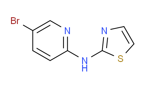 CAS No. 350511-12-5, N-(5-Bromopyridin-2-yl)thiazol-2-amine