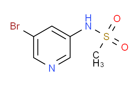 CAS No. 1083326-18-4, N-(5-Bromopyridin-3-yl)methanesulfonamide