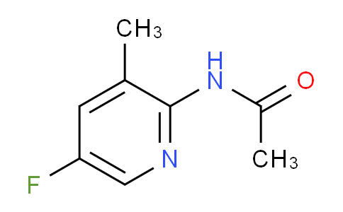 CAS No. 1101061-01-1, N-(5-Fluoro-3-methylpyridin-2-yl)acetamide
