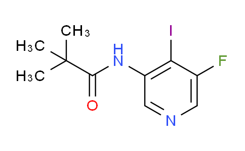 CAS No. 1582731-79-0, N-(5-Fluoro-4-iodopyridin-3-yl)pivalamide
