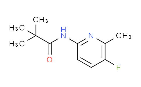 CAS No. 1188433-80-8, N-(5-Fluoro-6-methylpyridin-2-yl)pivalamide