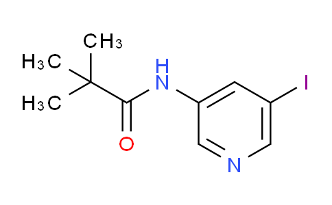 CAS No. 873302-38-6, N-(5-Iodopyridin-3-yl)pivalamide