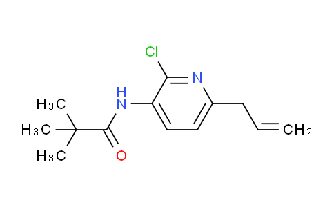 CAS No. 1142191-77-2, N-(6-Allyl-2-chloropyridin-3-yl)pivalamide